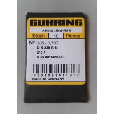 0.60 mm GUHRİNG Matkap Ucu
